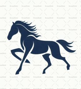 Galoppierendes Pferd